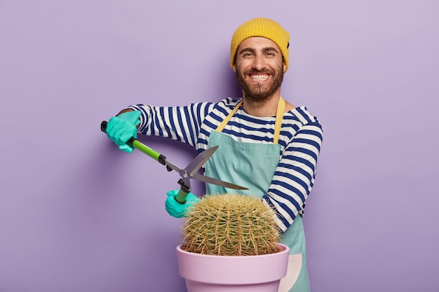 The correct and principled method of cutting cactus