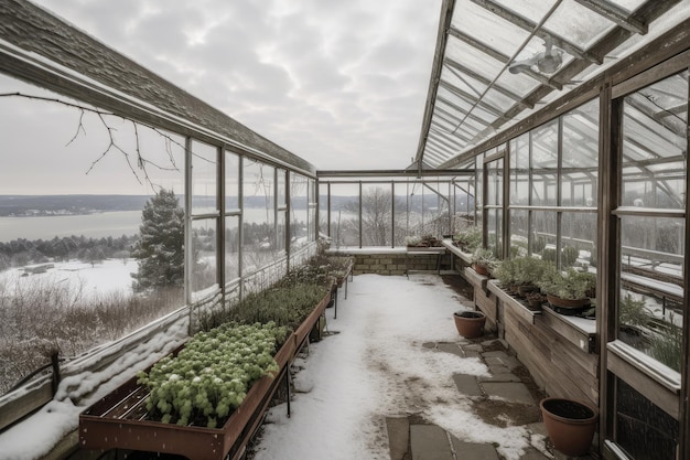 The best greenhouse product in winter